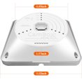 thumbnail image 5 of {Universal Camera Junction Box} Security Camera Box, Wall Ceiling Mount Bracket Hide Cable, Outdoor Cable Box Enclosure, Base Boxes, CCTV Dome Bullet Camera Cover, ABS Electric Enclosure (4 Pack), 5 of 7