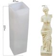 thumbnail image 2 of Candle Molds, DIY Candle Ornament, Venus Candle Mold, 3D Venus Goddess Candle Silicone Mold, for Can, 2 of 5