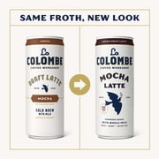 La Colombe Mocha Draft Latte Cold Brew Coffee, 9 fl oz, 4 Pack Cans