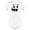 White, variant on Cartoon Panda Bodysuit Infant -Image by Shutterstock, Newborn