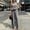 Black 03, variant on Womens Blouses 2-Piece Gingham Outfit, Sleeveless Round Neck Peplum Top + High Waist Wide Leg Pants with Pockets, Summer Casual Set Going Out Tops for Women