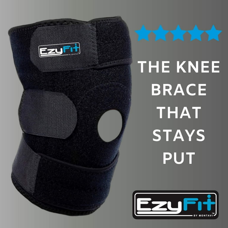 EzyFit Knee Brace Support for Arthritis, ACL, LCL, MCL, Sports