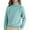 04#Turquoise, variant on Turtleneck Sweater Women Long Sleeve Mock Neck Sweater Warm Fall Winter Chunky Knit Pullover 2025 Khaki S