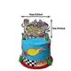 thumbnail image 5 of 2023 Blaze And The Monster Machines Birthday Party Decorations Supplies Banner Balloons Cake Topper Set Cartoon Party Favor good, 5 of 5