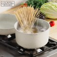 thumbnail image 3 of Country Kitchen Cookware Set with Removable Handle, Oven & RV Safe Pots and Pans Set, Cream, Original, 3 of 9