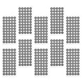 thumbnail image 1 of 10 Sheets Scanner Reflective Film 6mm 3d Scanning Marker Marking Points Dots Reflection Markers the Pet Marker Dots, 1 of 5