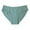 Mint Green, variant on Ashirexll Womens Cotton Underwear, Ladies Underwear Panties, Fashion Mid Waist Solid Breathable Triangle Panties
