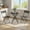 Black, variant on 3 Piece Foldable Patio Bistro Set, Outdoor/Indoor Metal Table and Chairs Furniture, Compact Round Table with 2 Folding Chairs