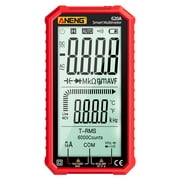Aneng 4.7 Inch Lcd Display Ac/Dc Digital Multimeter Ultraportable True Rms Multimeter Auto Ranging Multi Tester with Amp Volt Ohm Capacitance Continuity Temperature Frequency Diode Tests Ncv