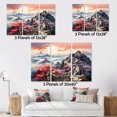 thumbnail image 4 of Designart "Scenic Asian Beauty I" Chinese Metal Wall Art Set, 4 of 5
