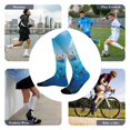 thumbnail image 5 of Luca Compression Socks Support Knee High Socks For Running Hiking Athletic Nursing, 5 of 8