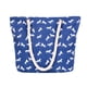 thumbnail image 2 of Bolso de Playa Blanco con Estampado de Caballos, Bolso Tote Grande de Verano, Bolso de Viaje de Lona con Cierre de Cremallera, Bolso de Hombro, 2 of 4