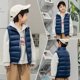 thumbnail image 1 of Chaleco de plumón para niños de otoño e invierno, ligero, mediano y grande, con cuello alto, para bebés, niños y niñas, chaleco de estilo occidental, 1 of 4