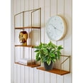 thumbnail image 3 of Artificial Plants Indoor Fake Pothos N‘ Joy Potted Plant in Black Pots for Bathroom Living Room Office Desk Shelves, 3 of 4