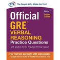 thumbnail image 1 of Official GRE Verbal Reasoning Practice Questions, Second Edition, 1 of 2
