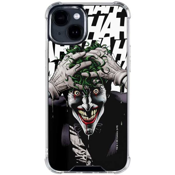 Skinit DC Comics The Joker Killing Joke Variant Cover Art by Brian Bolland iPhone 14 Plus Clear Case