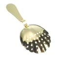 thumbnail image 4 of Julep Strainer, 1pcs - Stainless Steel Cocktail Strainer, Bar Strainer for Drinks, Strainer Spoon (Gold, 175mm), 4 of 6