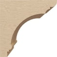thumbnail image 3 of 7"W x 7"D x 7"H Wide Hughes Rough Cedar Woodgrain TimberThane Corbel, Primed Tan, 3 of 6