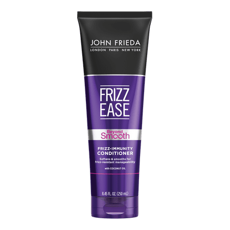 Frizz Instant Conditioner - John Frieda Frizz Ease Beyond Smooth Frizz-Immunity Conditioner, 8.45 Fl Oz