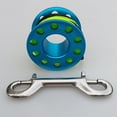 thumbnail image 3 of Lightweight Finger Spool Corrosion-resistant Compact Double Ended Snap - blue, 3 of 8