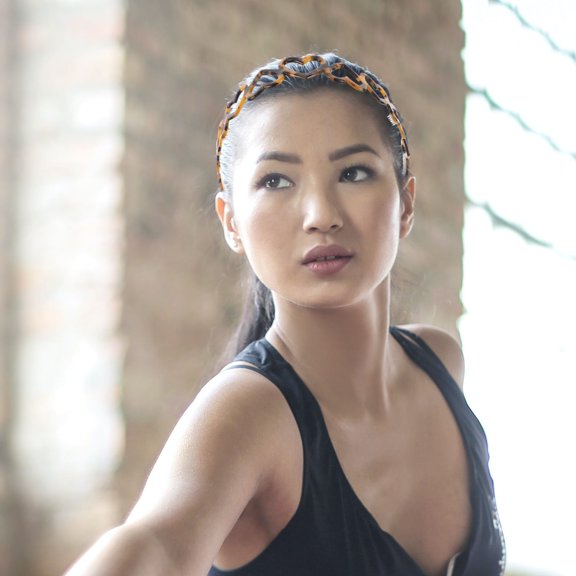 Raindrops Fashionable Leopard Headband with Hollow Heart and Simple Stylish Decoration