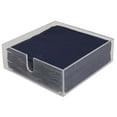 thumbnail image 2 of Luxe Party 2 Pack Acrylic Lunch Napkin Holder in Clear, 7.09" L x 7.09"W, 2 of 6