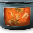 thumbnail image 3 of Cast Iron Covered 5.5 Quart Dutch Oven with Dual Handle, Slateblue, 3 of 5