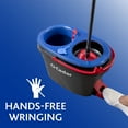 thumbnail image 5 of O-Cedar EasyWring RinseClean Spin Mop & Bucket Floor Cleaning System with 1 Extra Refill (Pack of 1), 5 of 5
