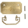 thumbnail image 2 of Antique Drawer Handle Tetragonal Bat Pull Chinese Retro Style Drawer Pulls with 2 Screws Cabinet Doors, 2 of 7