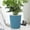 Blue, variant on VAJUSO Automatic Self-Watering Flowerpot Plastic Circular Planter, 6.49x7.08in, Indoor & Outdoor Use, Low Maintenance, Home Garden Decoration(White)