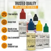 JSP Gold Silver Jewelry Testing Acid 10K 14K 18K 22K 24k Test Kit Tester Stone