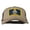 Khaki Brown, variant on Big Mesh State Kansas Patch Cap - Black Grey XL-3XL