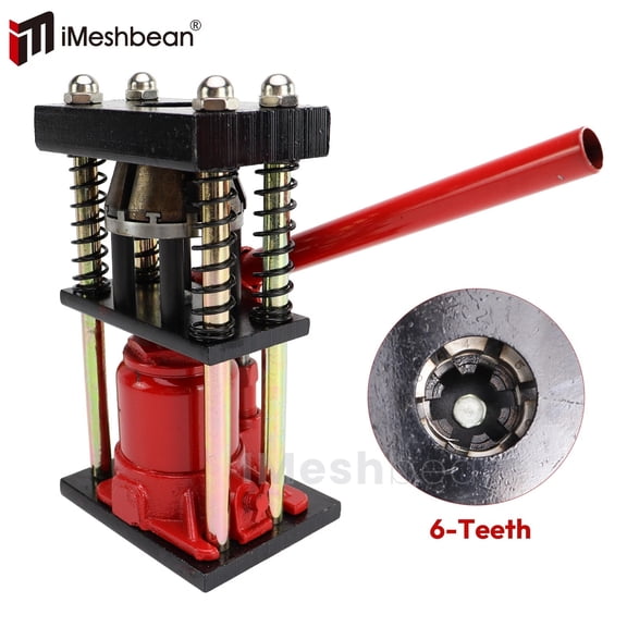 iMeshbean 13-20mm Benchtop Hydraulic Bottle Jack Hose Crimper Manual Hydraulic Hand Tool