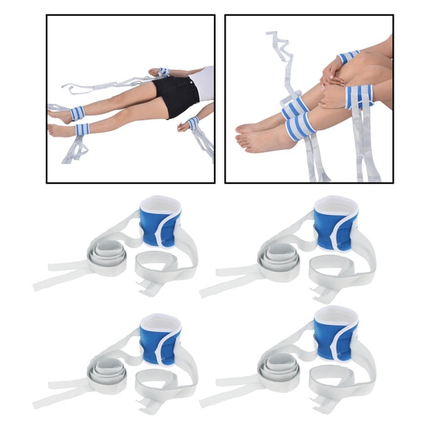 Soporte para de sujeción para pacientes Cinturón de sujeción para manos y tobillos lavable y Correas de sujeción para manos y Salvador Soporte para miembros de sujeción