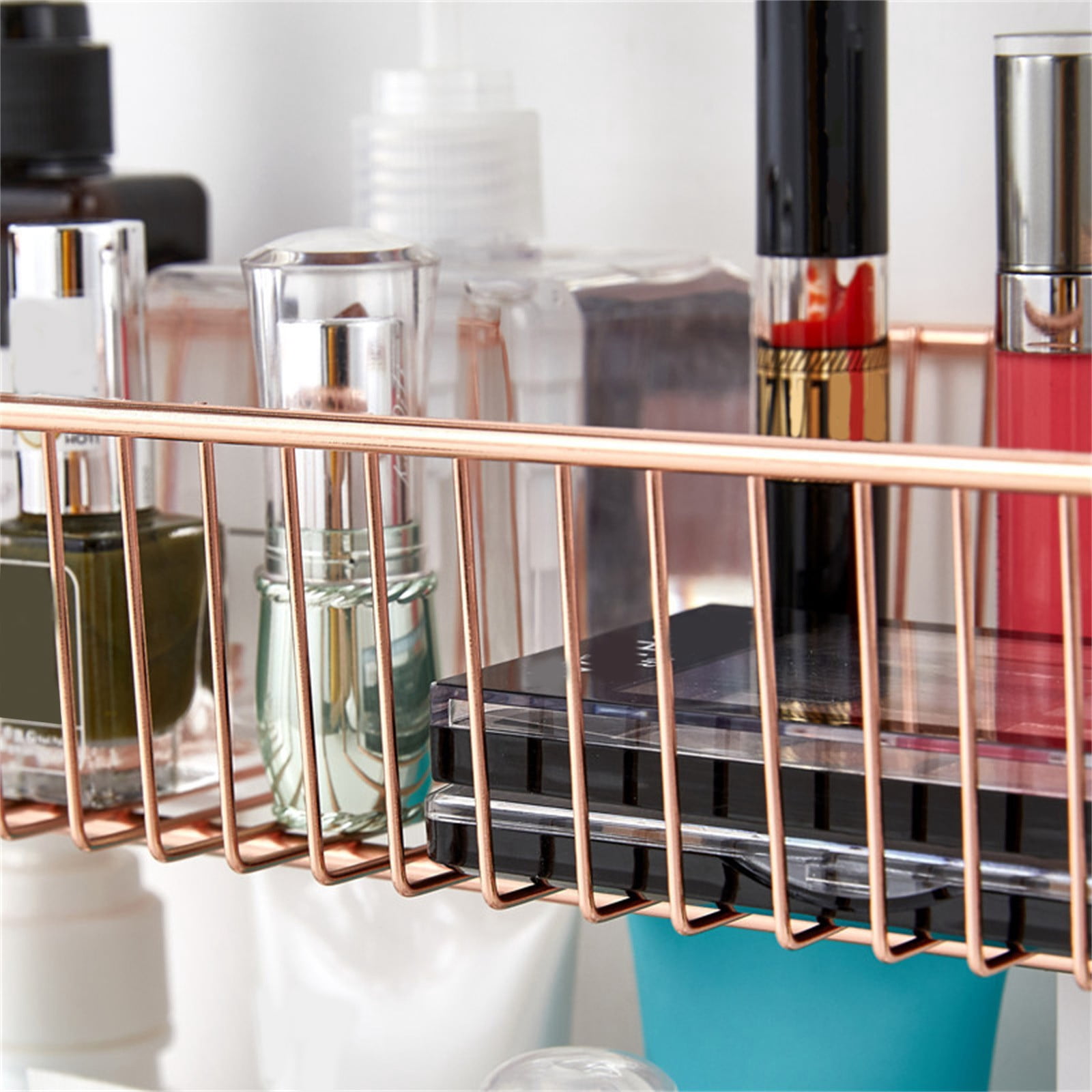 olkpmnmk Bathroom Organizers And Storage,Bathroom Shelves,2-Tier Cabinet Storage Rack, Suitable For Kitchen/Bathroom Countertop Storage,Organization And Storage,Accessories