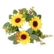 thumbnail image 1 of Velas Guirnaldas de Flores Decoraciones de Boda de Otoño Rosas Girasoles Reutilizables de Plástico, 1 of 3