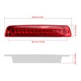 thumbnail image 4 of Third Brake Light,High Mount LED Third Brake Light Stop Lamps 55077263AB Fits For D  1500/2500/3500, 4 of 8