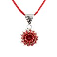 thumbnail image 1 of Weave Got Maille Whirlybird Chain Maille Necklace Kit with Crystal, Red, 1 of 1