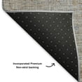 thumbnail image 5 of Addison Rugs Mayfield Premium Machine Washable Transitional Modern Taupe Rectangle Rug, 3' x 5', 5 of 7