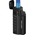 thumbnail image 2 of Fashion Vertigo Renegade Black Matte Quad Flame Torch Lighter (1.25 X 0.88) Made In China gm15404, 2 of 5