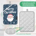 thumbnail image 6 of Yayeee Pot Holders Kitchen Heat Resistant with Pocket 7"x9.8" Cotton Oven Cooking Hot Pads, Christmas Santa, 6 of 7