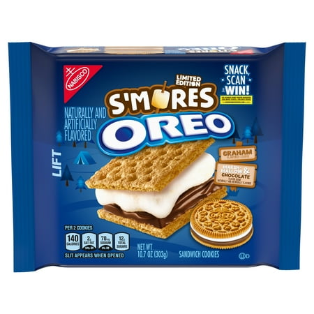 UPC 044000039462 product image for Nabisco Oreo S'mores Graham Flavored Sandwich Cookies Limited Edition, 10.7 Oz. | upcitemdb.com