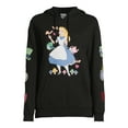 thumbnail image 5 of Alice in Wonderland Women's Pullover Hoodie with Long Sleeves, XS-XXXL, 5 of 5