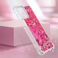 thumbnail image 6 of Case for Motorola Moto G 5G 2023 Case Glitter Cute Luxury Love Liquid Quicksand Clear Soft TPU Girls Women Stylish Bumper Shockproof Protective Cover for Moto G 5G 2023 Rose YB, 6 of 14