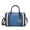 Navy, variant on MKF Collection Vegan Leather Satchel Bags for Women, Crocodile-Embossed Purse Handbag by Mia K. Brown