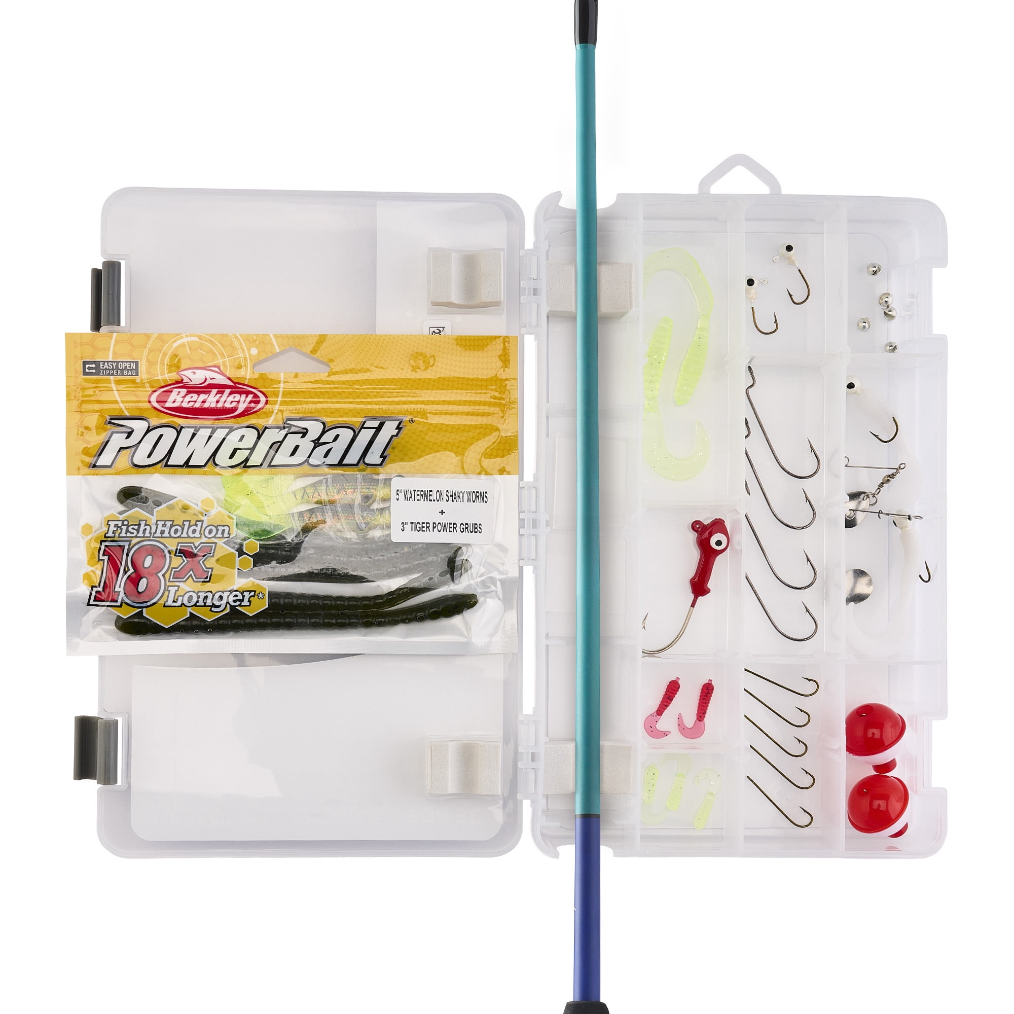 Shakespeare Catch More Fish Lake/Pond Spinning Reel and Fishing Rod Combo