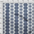 thumbnail image 2 of oneOone Silk Tabby Fabric Triangle & Hexagon Geometric Print Sewing Fabric BTY 42 Inch Wide, 2 of 4
