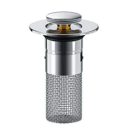 

Chaoliuy Tub Stopper Bathtub Stopper Bathroom Sink Stopper Hair Catcher Up Sink Drain Filter With Removable Stainless Steel Filter Basket Hair Catcher