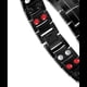 thumbnail image 3 of Pulseras magnéticas para hombres artritis y articulaciones, pulsera magnética de acero de titanio con imanes efectivos de doble fila, 3 of 5