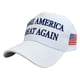 thumbnail image 3 of 2024 MAGA Donald Trump Hat Dome Sunshade Béisbol Americana () Azul Blanco, 3 of 8